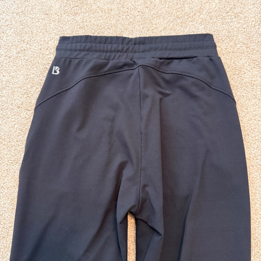 Buffbunny Collection Joggers Womens Small Black Tapered Activewear Pants - Picture 5 of 7